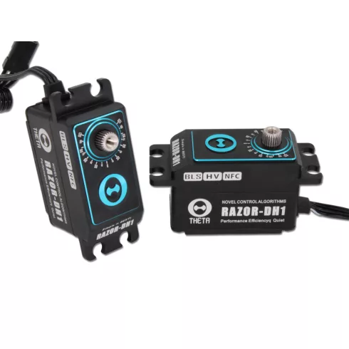 THETA RAZOR-DH1 Low-Profil Brushless HV Digitális NFC Programozható Szervó ( 0,063sec 40Kg/8,4V )