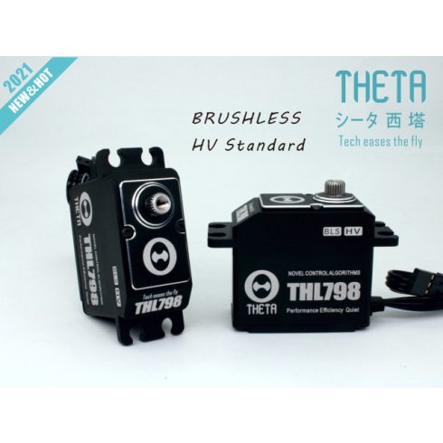 THETA THL798 Brushless HV Digitális Programozható Szervó ( 0,09sec 40Kg/8,4V )