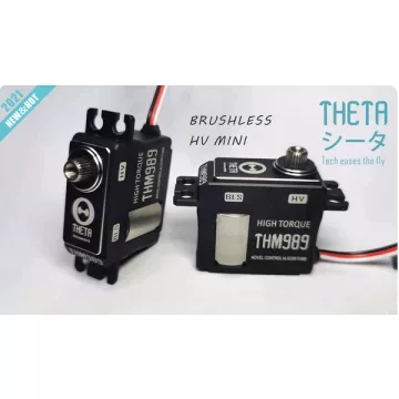   THETA THM 989 Brushless HV Digitális Programozható Midi Szervó ( 0,07sec 23Kg/8,4V )